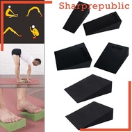 [Sharprepublic] Yoga Blocks Accessories Balance Wrist Wedge Lightweight Knee Pad Foam Riser Block Squat Wedge for Stretching