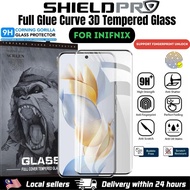 Full Glue Tempered Glass For INFINIX NOTE 50 50S 40 PRO ZERO 40 30 5G Clear Curve Screen Protector