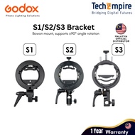 Godox S2 Bracket & S-Type Bracket (Bowens Mount)  can use Godox TT600/TT600S/TT685/V850II/V860II
