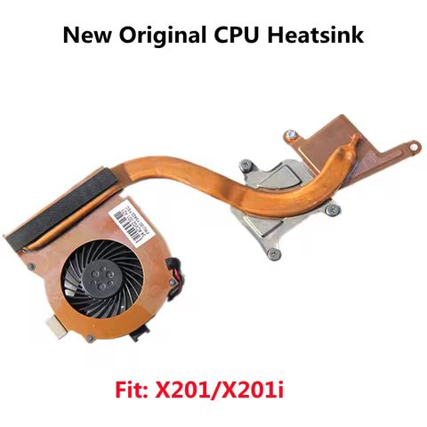 New Original for Lenovo ThinkPad X201 X201i Heatsink CPU Cooler Cooling Fan 60Y5422