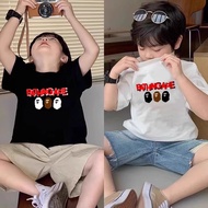 Japanese Style Street Wear Children's Clothing Children's Medium Large Children Short-Sleeved T-Shir
