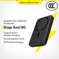 【CCC Certified】Baseus 3C Power Bank Mini Magnetic Wireless Fast Charge With Auto-Wake 10000mAh