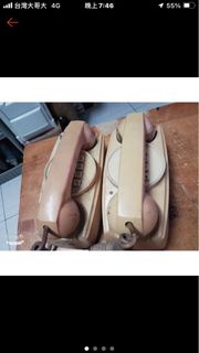 美式裝飾品！舊時代老古董，gibson二手電話機壁掛式~外觀不新（兩隻一起賣）！如果要用請自行維修整理修復