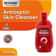 BETADINE ANTISEPTIC SKIN CLEANSER Liquid Soap 100ML Betadine Skin Cleanser