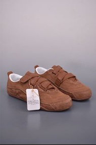 香港直送頂級質感魔術貼休閒鞋 棕色男鞋 Premium做工 順豐到付