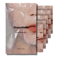 Barulab Oil-Lock Steamsheet Mask 5 Pack | Premium Spa-like Nourishing Facial Treatment for All Skin 