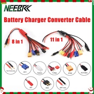 8 in 1/ 11 in 1 RC Multi Lipo Battery Charger Adapter Converter Cable 4.0mm Banana T/XT60/Tamiya Plu