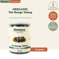 OREGANIC - Teh Bunga Telang Kering - Bunga Telang Kering yg Asli - Teh Telang Kering