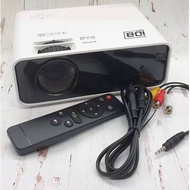 Proyektor Mini W28 Led 2400 Lumens mini Projector W28 IDBTECH W-28