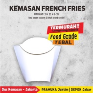 Place Box/ FriedKentang PLAIN French Fries Box/