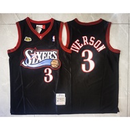 JOCELYN offers final deals on new NBA men's Philadelphia 76ers. #     3 Allen Iverson MN Embroidered