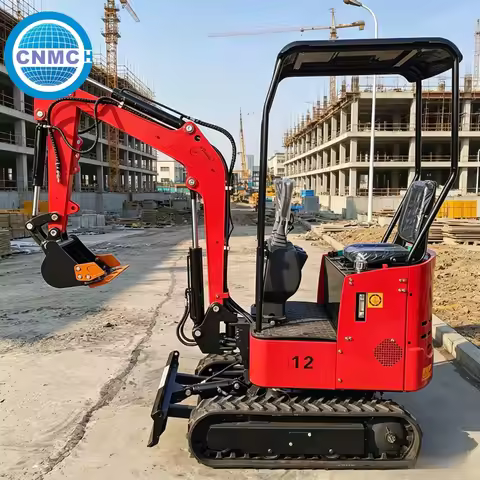 CNM-12 Mini Crawler Excavator Kubota 1.2 Tons Excavator Digger High Performance Compact Excavator EP