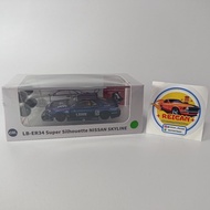CM MODEL - LB-ER34 SUPER SILHOUETTE NISSAN SKYLINE (BLUE)
