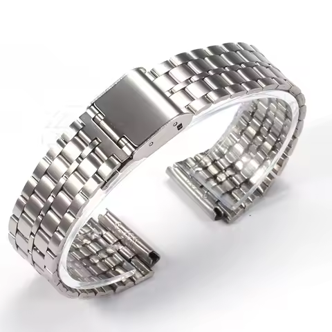 18mm for Casio F-91W Stainless Steel Watchband for SGW400 F91W F84 F105/108/A158W/168 AE1200/1300 Vi