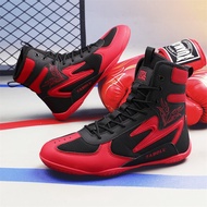 Non-slip Wrestling Shoes High Traction Wrestling Shoes for Men Durable Shoes for Wrestling Boxing We
