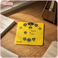 [szxmkj2lp] Circle of Fifths Wheel Printed Markings Music Theory Wheel Chord Chord Progression Guide