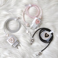 5pcs/Set Charger Protector Case, Suitable For 20W EU Charger Adapter, Protective Cover For IPhone 13