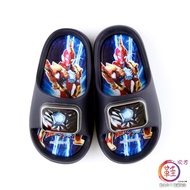 Shoe Power-ULTRAMAN ULTRAMAN Medium Big Kids Lightweight LED Lighting Slippers (UM0365-Blue)