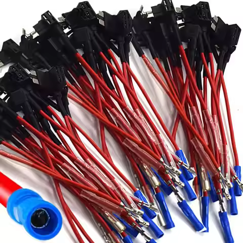 10/5pcs 32V MINI SMALL MEDIUM Size Car Fuse Holder Add-a-circuit TAP Adapter Micro Mini Standard ATM