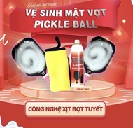 Chai xịt vệ sinh mặt Vợt Pickleball chuyên dụng tặng khăn-Quyensport