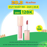 Son Bóng Maybelline 004 Silk - Hồng Nude Ánh Be 5.4ml