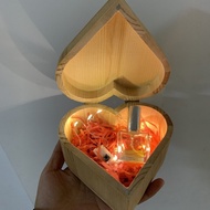 ((Ready Stock) Wooden Box Style Love Heart Pine Wooden Box Christmas Gift Birthday Gift Packaging Box Wooden Box Style Love Heart Pine Wooden Box Christmas Gift Birthday Gift Packaging Box 24.4.1
