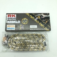 RANTAI RK O-RING ORING RK CHAIN GS428KLO 122L/132L GOLD 428KLO/ERO 122L/132L O RING CHAIN GOLD 428KLO