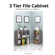 BUMBUMBEE Utility Shelf 3 Tier File Cabinet Storage Cabinet A4 Shelf/A4 Kabinet
