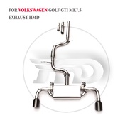 HMD Stainless Steel Exhaust System Performance Catback for VW Volkswagen Golf GTI MK7.5 2017-2020 2.