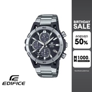 CASIO นาฬิกาข้อมือผู้ชาย EDIFICE รุ่น EQS-960D-1AVUDF สายสเตนเลสสตีล สีดำ