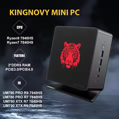 MINISFORUM UM890 UM880 PRO Mini PC AMD Ryzen 9 8945HS 7 8845HS 7940HS 64GB 1TB SSD Gaming Computer 2