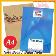 A4 Soft Cover Note Book 80 pages | A4 Craft Cover Notebook | A4 Note Book | A4 Kraft Cover Buku Nota