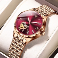 Blessu Women’s Watches Fashion Women Waterproof Girls Watch Stainless Steel Bracelet Korean Ladies Q