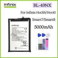 แบตเตอรี่ infinix Smart 7 / Smart 8 / X6515 VX6525 Battery BL-49NX 5000mAh แบต infinix Smart 7 Smar