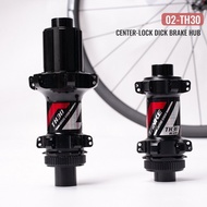 Hab Basikal Jalan TANGKE Brek Cakera Rim Brek 4 Galas Tarik Terus 72mm Kunci Pusat CNC Enam Bolt Mel