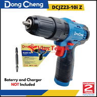 Mesin Bor Baterai Cordless Impact Drill Dongcheng DCJZ23-10i Z