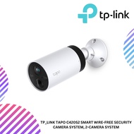 TP_Link Tapo C420S2 Smart Wire-Free Security Camera System, 2-Camera System