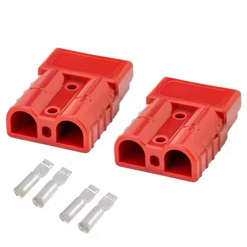 50A 120A 175A 350A Anderson Connector Plug 2P 600V Quick Connect Battery Cable for Electric Forklift