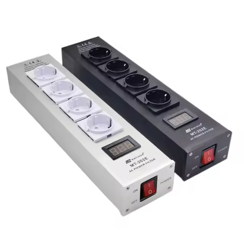 hifi Matihur MT-202E Audio Noise AC Power Filter Power Conditioner Power Purifier Surge Protection w