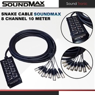 Kabel Snake 8ch Isi 8 10Meter Snake Cable 8 Channel 10 M