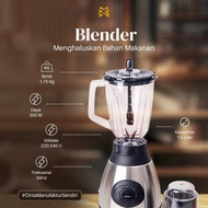 [PROMO] ZUKOSHOP OFFICIAL - BLENDER ZUKO STAINLESS STEEL | | BLENDER LOW WATT - 1.5 LITER