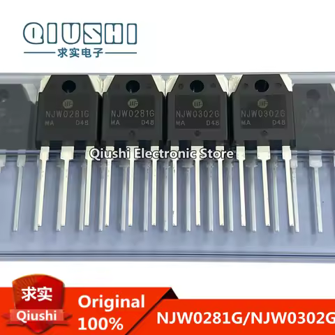 10Pair New Original NJW0281G NJW0302G NJW0281 NJW0302 TO-3P Audio Matching Tube