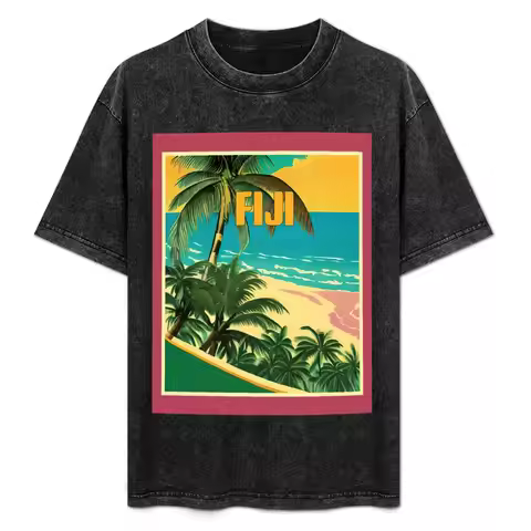 Fiji T-Shirt Sweat Resistant Workout Tee Shirt