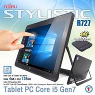 วินโดวส์แท็บเล็ต 2 in 1 Fujitsu Stylistic R727 Intel Core i5 GEN 7 - RAM 4 GB SSD 128 GB จอ 12.5" FullHD IPS ใส่ SIM ไม่ได้ แถม BAG USED laptop window tablet 2023  By Totalsolution