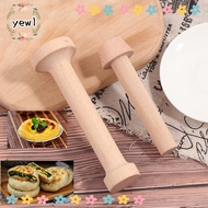 YEWW Wooden Egg Tart Mould Wood Pastry Pusher  Eggtart Mold Pastry Pusher