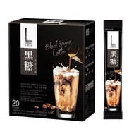 Korea LOOKAS9 Black Sugar Latte 20 packs/box /coffee/korean coffee