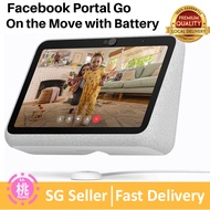 Facebook Meta Portal Go - Portable Smart Video Calling 10” Touch Screen with Battery