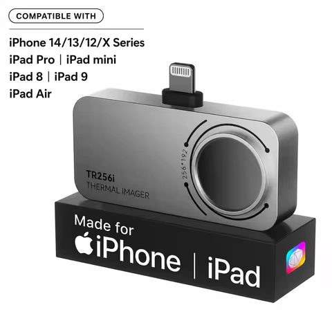 MILESEEY TR256i Thermal Camera for Smartphone iPhone 14/13/12/X Series, Lightning Thermal Imager for