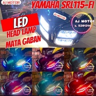 YAMAHA SRL115 FI 115FI LED HEAD LAMP & MATA GABAN SIGNAL LIGHT PILOT HANDLE SWITCH ON OFF SUIS DOUBL