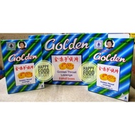 GOLDEN THROAT LOZENGE/OBAT PERMEN HISAP/PELEGA SAKIT TENGGOROKAN BATUK